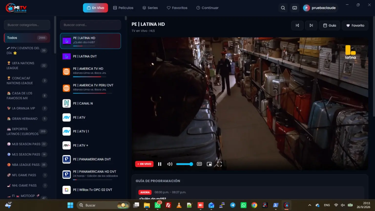 TV en vivo